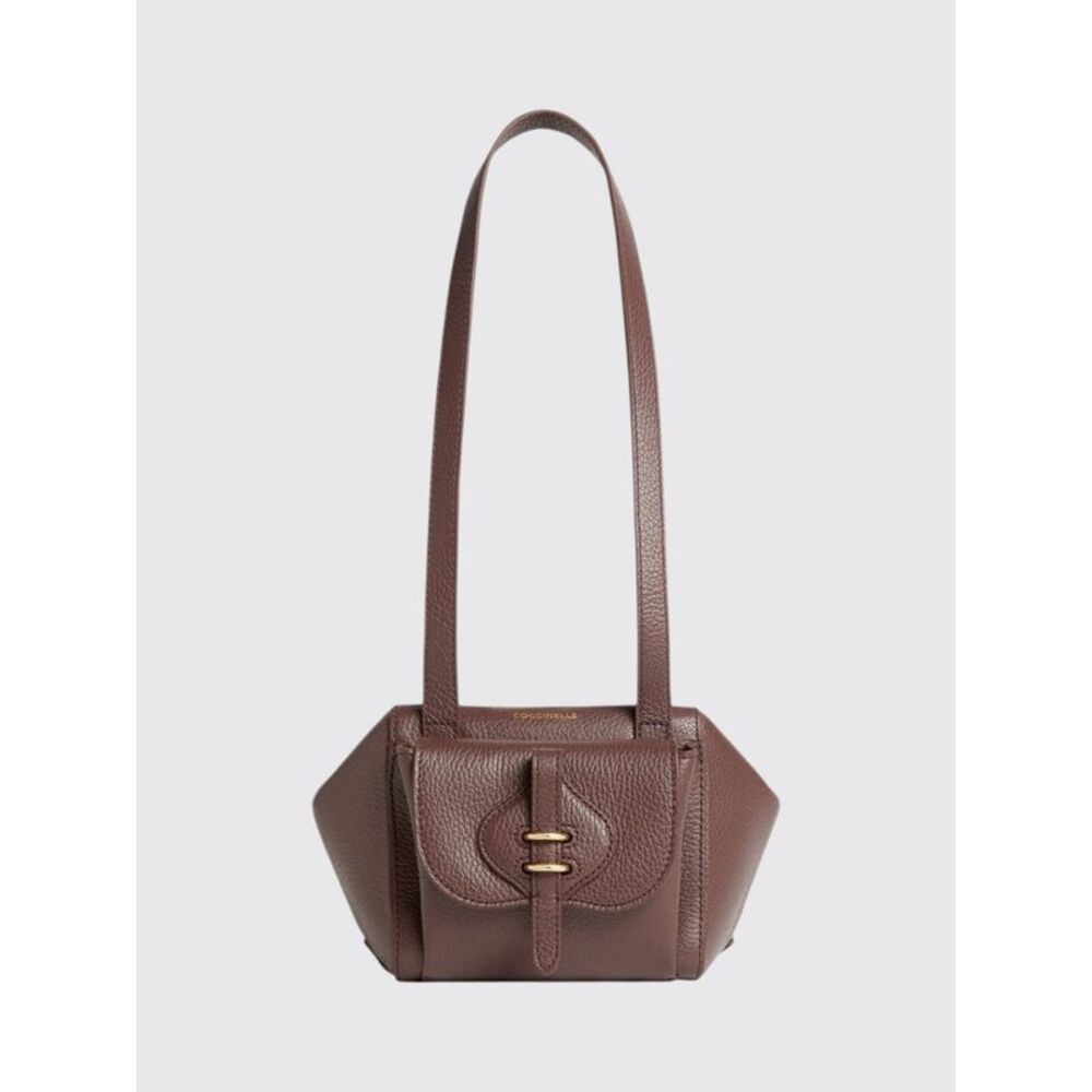 Coccinelle Women Coccinelle Mavery Asymmetrical Tumbled Leather Shoulder Bag
